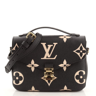 Louis Vuitton Pochette Metis Bicolor Monogram Empreinte Giant