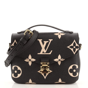 Louis Vuitton Pochette Metis Bicolor Monogram Empreinte Giant