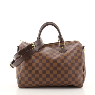 Louis Vuitton Speedy Bandouliere Bag Damier 30