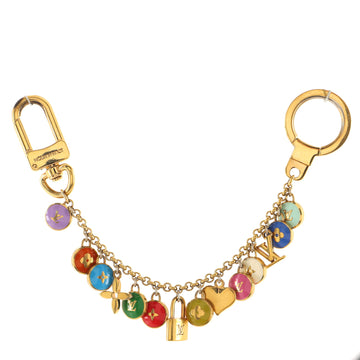 Louis Vuitton Pastilles Bag Charm and Key Holder Metal and Enamel