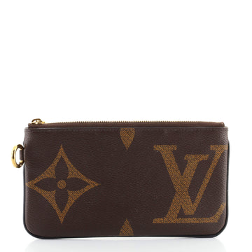 Louis Vuitton Trio Rectangle Pouch Reverse Monogram Giant