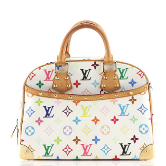 Louis Vuitton Trouville Handbag Monogram Multicolor