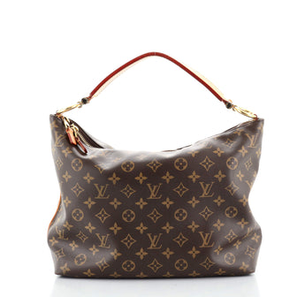 Louis Vuitton Sully Handbag Monogram Canvas PM