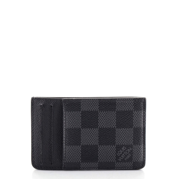 Louis Vuitton Canvas Damier Graphite Neo Card Holder