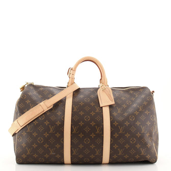 Louis Vuitton Keepall Bandouliere Bag Monogram Canvas 50