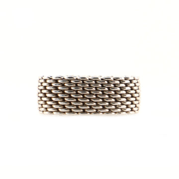 Tiffany & Co. Somerset Ring Sterling Silver Wide
