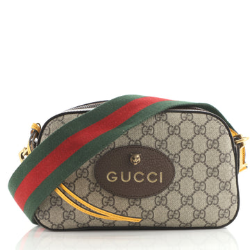 Gucci Neo Vintage Camera Messenger Bag GG Coated Canvas
