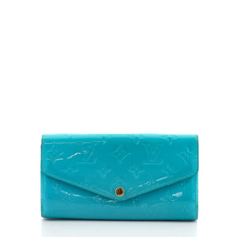 Louis Vuitton Sarah Wallet Monogram Vernis
