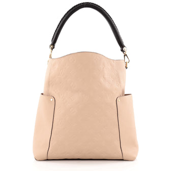 Louis Vuitton Bagatelle Hobo Monogram Empreinte Leather