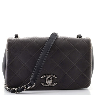 Chanel New Chic Flap Bag Diamond Embossed Calfskin Small