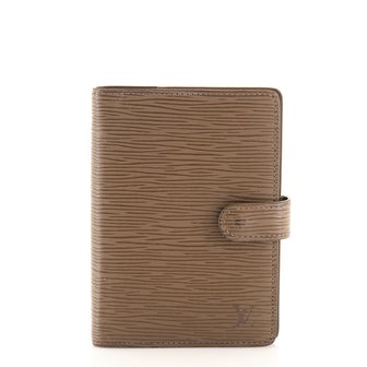 Louis Vuitton Ring Agenda Cover Epi Leather PM