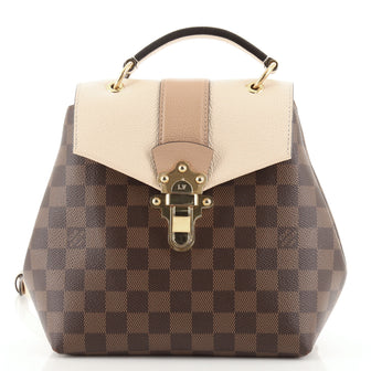 Louis Vuitton Clapton Backpack Damier and Leather