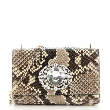 Jimmy Choo Thea Crossbody Bag Python Small