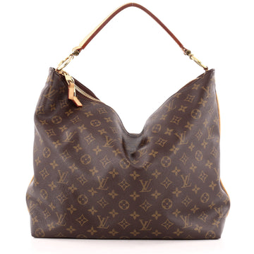 Louis Vuitton Sully Handbag Monogram Canvas MM