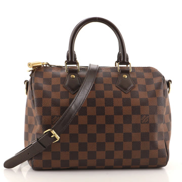 Louis Vuitton Speedy Bandouliere Bag Damier 25