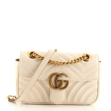 Gucci GG Marmont Flap Bag Matelasse Leather Mini