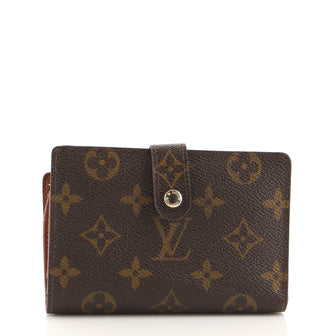 Louis Vuitton French Wallet Monogram Canvas