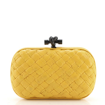 Bottega Veneta Box Knot Clutch Intrecciato Nappa Small