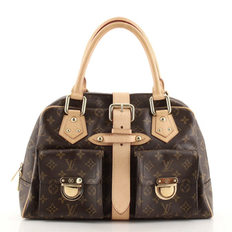 Louis Vuitton Manhattan Handbag Monogram Canvas GM