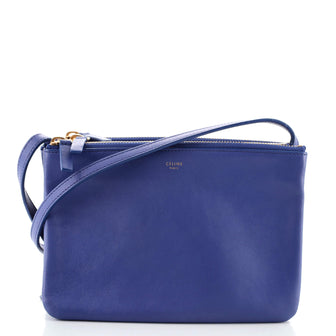 Celine Trio Crossbody Bag Leather Small