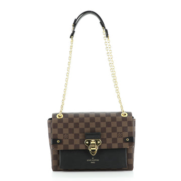 Louis Vuitton Vavin Handbag Damier with Leather PM