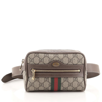 Gucci Ophidia Belt Bag GG Coated Canvas Small