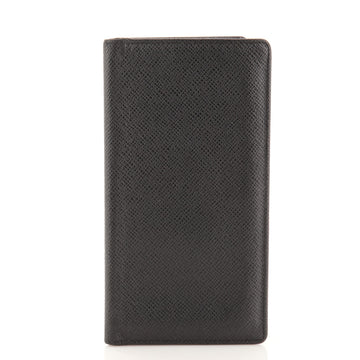 Louis Vuitton Brazza Wallet Taiga Leather