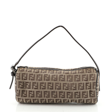 Fendi Pochette Shoulder Bag Zucchino Canvas Small