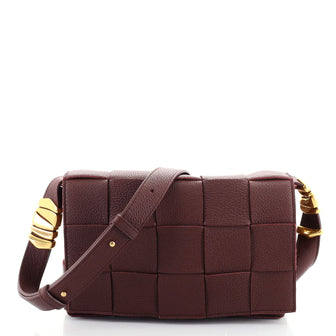 Bottega Veneta Cassette Crossbody Bag Maxi Intrecciato Leather