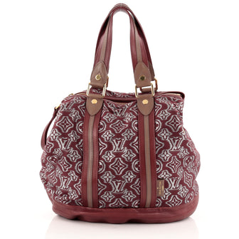 Louis Vuitton Limited Edition Aviator Handbag Monogram Jacquard