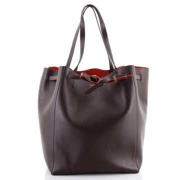 Celine Phantom Tie Cabas Tote Leather Medium