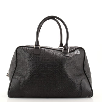 Loewe Amazona 75 Bag Anagram Embossed Leather XL