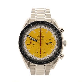Omega Speedmaster Michael Schumacher Chronograph Automatic Watch Stainless Steel 39
