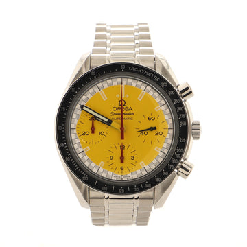 Omega Speedmaster Michael Schumacher Chronograph Automatic Watch Stainless Steel 39