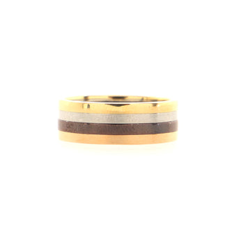 Boucheron Quatre Ring 18K Tricolor Gold with PVD