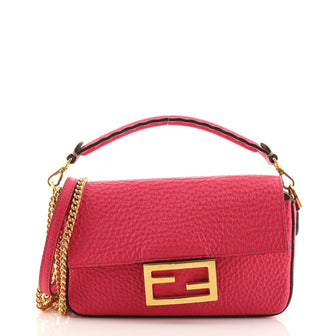 Fendi Baguette NM Bag Leather Mini