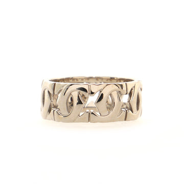 Cartier Entrelaces C de Cartier Band Ring 18K White Gold