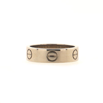Cartier Love Band Ring 18K White Gold