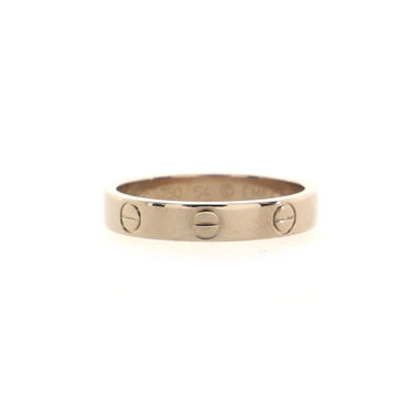 Cartier Love Wedding Band Ring 18K White Gold