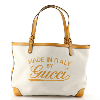 Gucci Craft Tote Canvas Medium