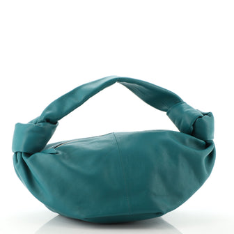 Bottega Veneta Double Knot Hobo Leather Mini