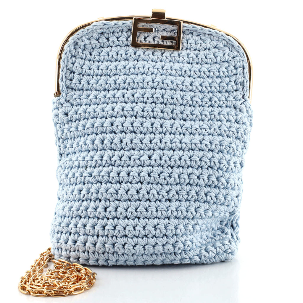 fendi crochet phone bag