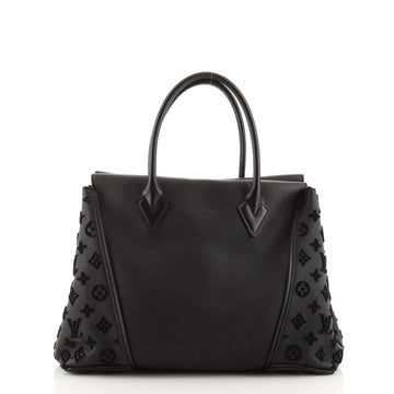 Louis Vuitton W Tote Monogram Tuffetage Leather PM