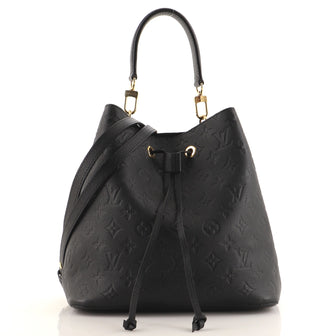 Louis Vuitton NeoNoe Handbag Monogram Empreinte Leather MM