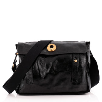 Saint Laurent Muse Two Messenger Patent Medium