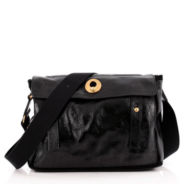 Saint Laurent Muse Two Messenger Patent Medium