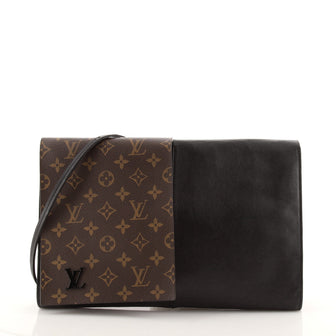 Louis Vuitton Flip Flap Pochette Monogram Canvas and Leather Medium