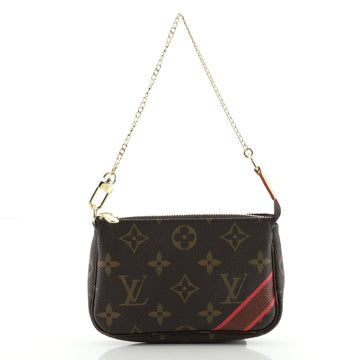 Louis Vuitton Pochette Accessoires Limited Edition Monogram Canvas Mini