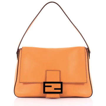 Fendi Forever Radica Mama Handbag Leather Large