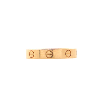 Cartier Love Wedding Band Ring 18K Rose Gold